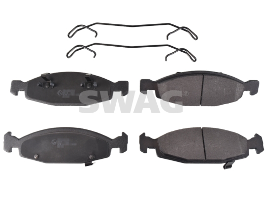 set placute frana,frana disc 33 10 0193 SWAG